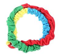 ZAICOLER Elastic Tension Rope, Plush + Rubber Tube Outdoor Colourful Elastic Tension Rope Pulling Cord for Hand Eye Coordination, Parent Child Communication, Crawling