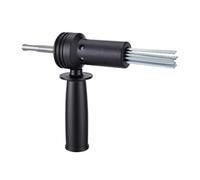 ZAICOLER Electric Hammer Needle Scaler Adapter for Construction Workers,Removes Rust Cleans Concrete Surfaces,Drills Holes in Bricks Prepares Tile Surfaces,18 Needle Design Hardened