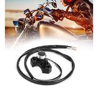 ZAICOLER Engine Kill Button Switch, High Reliability CNC Machined Aluminum Housing, Ideal for Motorcycle Modification, Easy to Use (C)