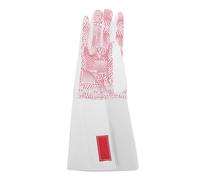 ZAICOLER Enhanced Grip Full Design Leather Fencing Gloves, Leather Gloves for Foil Epee Sabre with High Strength Protective Layers, Ideal for Adults Training (M)