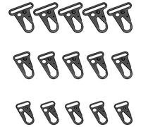 ZAICOLER Enlarged Mouth Hooks Key Chain Hanging Buckle for Outdoor Backpack Clips, Durable Metal Material, 15Pcs for DIY Crafts, Suitable for Backpack Hook