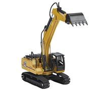 ZAICOLER Excavator Model Toy Highly Simulation Construction Car Vehicle for 8+ Children Eco-friendly Hand Eye Coordination Improvement Excavator Occupation Interest Encouragement Decoration