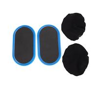 ZAICOLER Exercise Gliding Disc Lightweight Hands Feet Workout Sliders for Home Gym Dancing Yoga ABSSize: 9.3 X 5.3in Applicable scene: Pilates Plank Exercise (Blue)