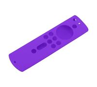 ZAICOLER Fire TV Stick 4K Silicone Protective Remote Control Cover Shockproof Anti Slip Case for Family Use Skin Friendly Material (Purple)