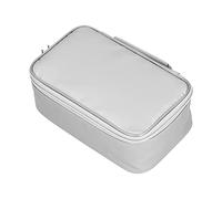 ZAICOLER Fireproof Certificate Storage Bag with Lock for Organized File Passport Money Storage (Silver)