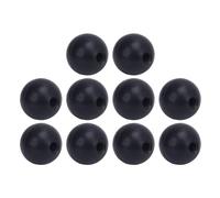 ZAICOLER Fitness Pulley Cable Ball Stopper Durable Replacement Accessories for Home Gym 10pcs Rubber 1.56 X 0.39in