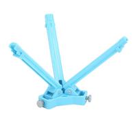 ZAICOLER Fletching Jig Adjustable Compact Bonding Tool for 3-10mm Shafts Easy Operation for Archery Enthusiasts (Blue)