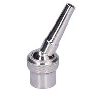 ZAICOLER Fountain Nozzle, G3/4 Female Thread Stainless Steel Adjustable Water Spray Head with Direct Jet, Ideal for Garden Pond Commercial Fountain Amusement