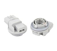ZAICOLER Front Turn Signal Light Bulb Socket 2PCS High Durability Plug for Vehicle Tail Light Replacement Engineering Plastic (Brake Socket Bulb Holder)