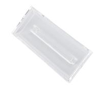 ZAICOLER Game Display Base, 90 Vertical Clear Acrylic Retro Game Holder Display Tray, Vintage Gaming Storage Organizer Shelf Stand, Ideal for Desktop