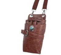 ZAICOLER Hairdressing Waist Holder Bag Retro Hair Styling Tool Storage and Home Use