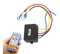 ZAICOLER Heavy Duty 12V Winch Remote Control Switch System for 17,000lb Truck ATV SUV Red Plastic