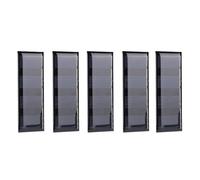 ZAICOLER High Efficiency Solar Panel 0.2W Portable Charger for DIY Projects and Low Energy Gadgets 5 Pack