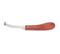 ZAICOLER Hoof Knife, Stainless Steel Vane/Wing Hoof Trimming with Comfortable Handle Farrier Tools Pick for Horses, Cattle, Livestock Animal, 8.9x1.6x0.8in