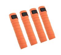 ZAICOLER Horse Leg Wrap Double Sided Fleece Bandages for Training - Self Adhesive Horse Leg Support Bandage for Riding, Training - 4pcs 300cm (Orange)
