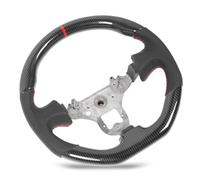 ZAICOLER Hydro Dip Carbon Fiber Look Steering Wheel Comfortable Grip for Skyline GT-R R34 1999-2002 Nappa Leather 1 Unit