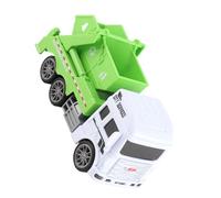 ZAICOLER Inertial Garbage Truck Model Cultivating Green Education, for Kids, Plastic Material (Sanitation truck (dumping))