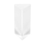 ZAICOLER K9 Optical Glass Triangular Prism for Teaching Light Spectrum, High Clarity and Refraction, 30 * 30 * 60mm Size, Suitable for Scientific Experiments and Photography