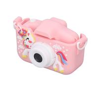ZAICOLER Kids Cute Cartoon Digital Camera Toy for Child Empowerment Portable Camera for Toddler ABS 1 X 1 X Charging Cable Instruction Manual Lanyard (Pink)