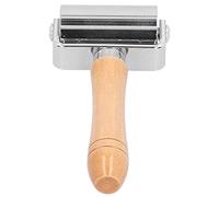 ZAICOLER Leather Roller Press Tool Durable for Crafting and Smooth Edging 26mm and 60mm Stainless Steel (Stainless Steel 2)