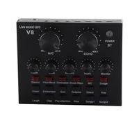 ZAICOLER Live Sound Card 112 Electric Sound Effects For Dual Mobile Phone Computer, For Live Broadcast Recording, For Game Speech Conference, Metal Material