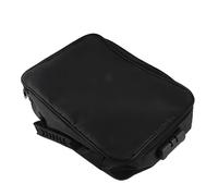 ZAICOLER Lockable Document Box, Fireproof Multi Layer File Organizer, Portable Safe Storage for Important Documents, Passports, Jewelry & Cash, Ideal for Home Office Travel