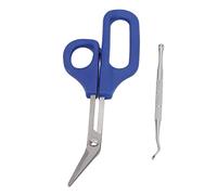 ZAICOLER Long Handled Toenail Scissors Ingrown Toenail File Set, Ergonomic Toe Nail Clippers for Elderly Pregnant Woman, Rust Proof Stainless Steel Material (Small Size)