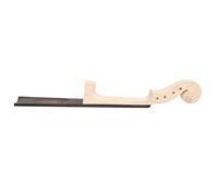 ZAICOLER Maple Ebony Violin Neck Black 4/4 Great Workmanship Replacement for Violin Players (neck)