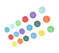 ZAICOLER Math Fact Fidget Toy Vibrant Multiplication and Division Learning Toy for Kids, PC Material, 18Pcs for Educational Game Sessions