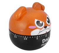 ZAICOLER Mechanical Kitchen Timer, ABS Egg Timer Cooking Timer Easy to Use for Home Cooking Reminder Tool (Red Brown)