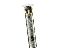 ZAICOLER Men's Hair Clippers, Rechargeable, 2000mAh Battery, 400 Minutes, Digital Display, Fast Charging, Professional Quality, All Hair Types, Men's Grooming