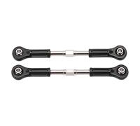 ZAICOLER Metal Steering Tie Rod Durable Wear Resistant for RC Cars Steering Linkage Pull Rod for 1/8 1/10 High Speed Applicable scene: Cars, Trucks, SUVs