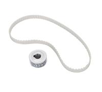 ZAICOLER Mini Lathe Belt, 1.5M 90 Teeth Polyurethane Drive Belt, Lathe Drive with Aluminum Gear, Ideal for 0618, 0618 3B, 7x12 & 7x14 Mini Models