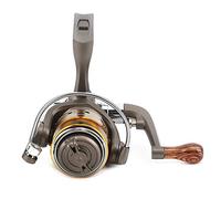 ZAICOLER Mini Portable 13+1BB Bearing Spinning Reel for Long-range Shooting, Compact and Stable for River/Lake Fishing Metal Color 3.5x2.2in (Mini 150)