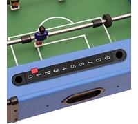 ZAICOLER Mini Snooker Score Board Set, 6 Pcs Durable Scorer with Bright Numbers for Children's Foosball, Black Plastic, Size 13.4 * 1.4cm
