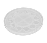 ZAICOLER Moon Phase Tray Mold Lunar Eclipse Resin Casting Molds for DIY Crafts Home Decoration, Durable Silicone, Easy to Demold, 1 Mold