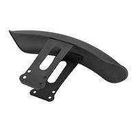 ZAICOLER Motorcycle Front Fender Mud Flap Guard Durable High Strength for CG125 Retro,Fairing Mudguard Cover for Extreme Driving Conditions (Black)