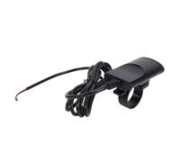ZAICOLER Motorcycle USB Intelligent Power-off System Fast Charging for Phones Tablets on Handlebar(Matte Black/1pc)