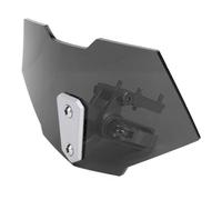 ZAICOLER Motorcycle Wind Deflector, Windscreen Extension Clamp On Windshields Aluminum Alloy Bracket Fixing Fit for All Motorcycles with Windshields (Smoky Black)