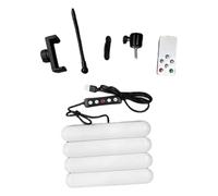 ZAICOLER Multi Camera Setup Ready Rings Light Full Angle Adjustment Studio Grade Illumination for Beauty Demonstrations, Alloy Gooseneck