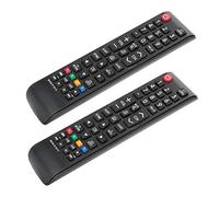 ZAICOLER Multi-Functional TV Remote Control for Television Replacement with Easy Access to Buttons for UN32N5300/UN43NU6900/UN50NU7100 Suitable for 32"-50" TVs Black 2pcs