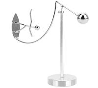 ZAICOLER Newtons Pendulum Cradle Little Man Balanced Balls Toy for Educational Toys Collections At Home and Office Metal (Little Prince of Surfing)