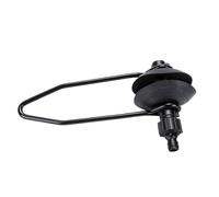 ZAICOLER Outboard Motor Muff Black Proof Engine Flusher for Outboard and Inboard Engines Marine Grade Rubber 1 Unit