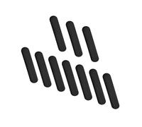 ZAICOLER Paddle Adhesive Tape 10PCS High Density Weighted Edge Guard Tape for Paddle Weight Adjustment Outdoor Sports (Black)