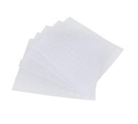 ZAICOLER Plastic Mesh Canvas Sheets 5 Pcs Durable Structure for Crafting Projects White 33.5x26cm Suitable for Embroidery and Knitting