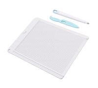 ZAICOLER Plastic Multifunctional Scoring Board, Scoring Tool with Folding Tools Craft Board, Envelope Making Paper Art Tool, 6.5x8.46in