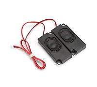 ZAICOLER Portable Heavy Bass Dual Speaker for Home Use, Clear Sound Quality for LCD TV, Monitors, 8Ω 3W (Black)