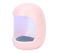 ZAICOLER Portable Mini Nail Art Gel Polish Dryer UV LED Curing Lamp Single Finger Manicure Lamp with 45S/60S Time Switches Dual Light Source Mini Manicure for UV Glue USB Interface Pink 4.5 X 4.5 X