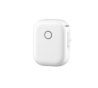 ZAICOLER Portable Printer, Handheld With 1 Roll of Continuous Label Paper Thermal Printer Compact Printer for Clear and Convenient Printing (White)