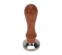 ZAICOLER Premium Stainless Steel Coffee Tamper with Comfortable Wooden Handle for Fatigue-Free Coffee Tamping, Press Tool for Home Baristas, Stainless Steel, Solid Wood, 2.12oz